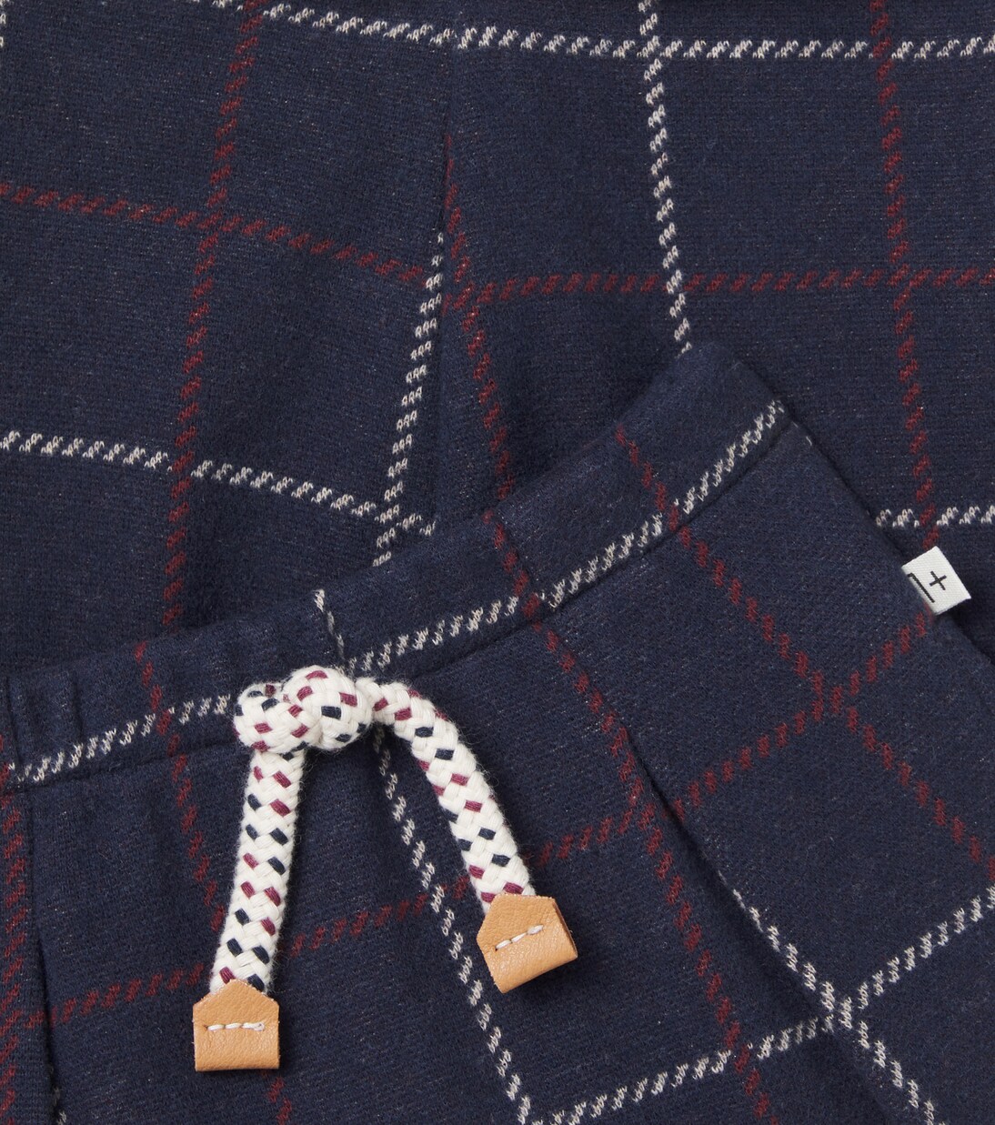 Baby Robin checked cotton-blend pants | 1 + in the Family