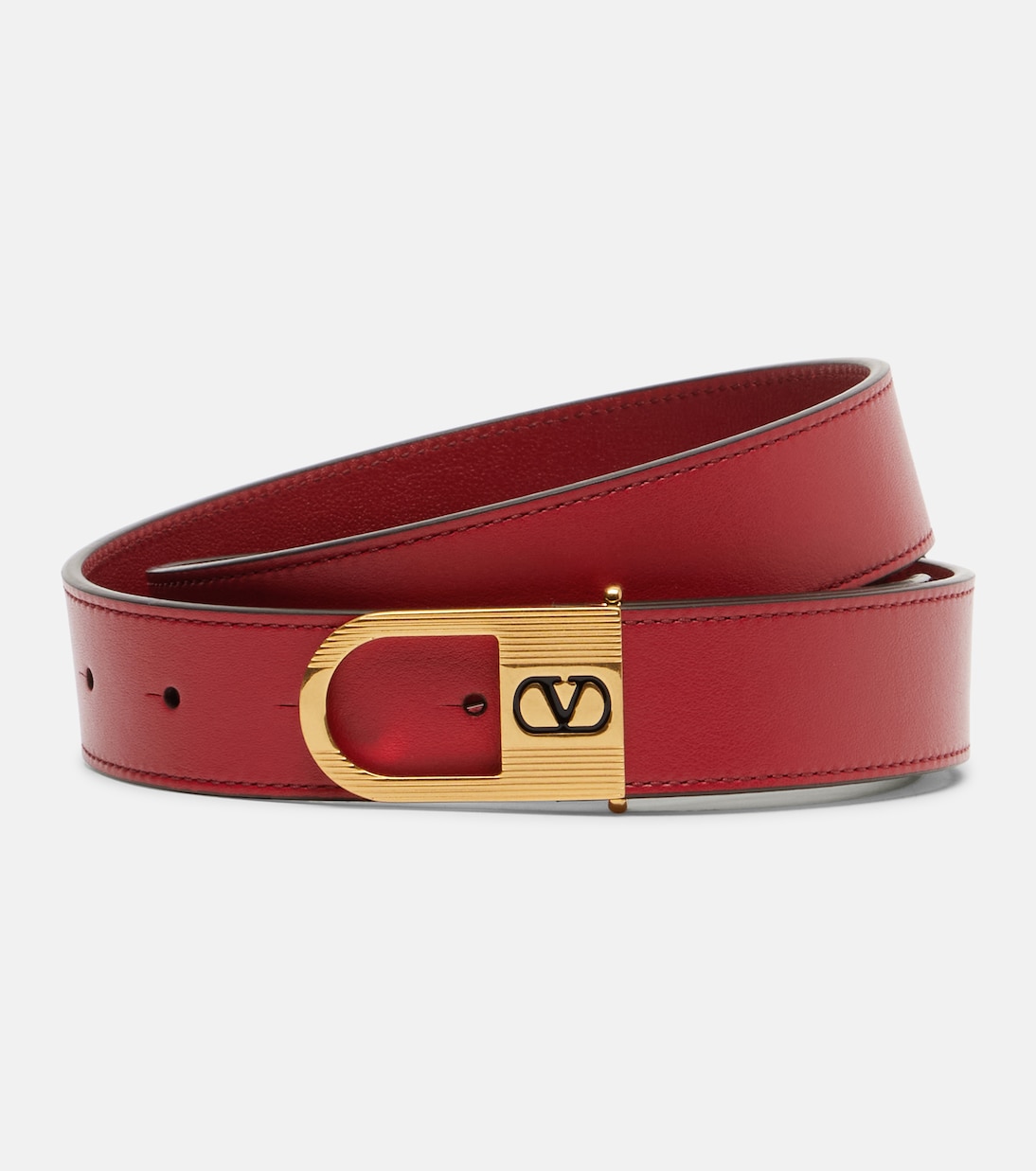 VLogo 레더 벨트 | Valentino Garavani