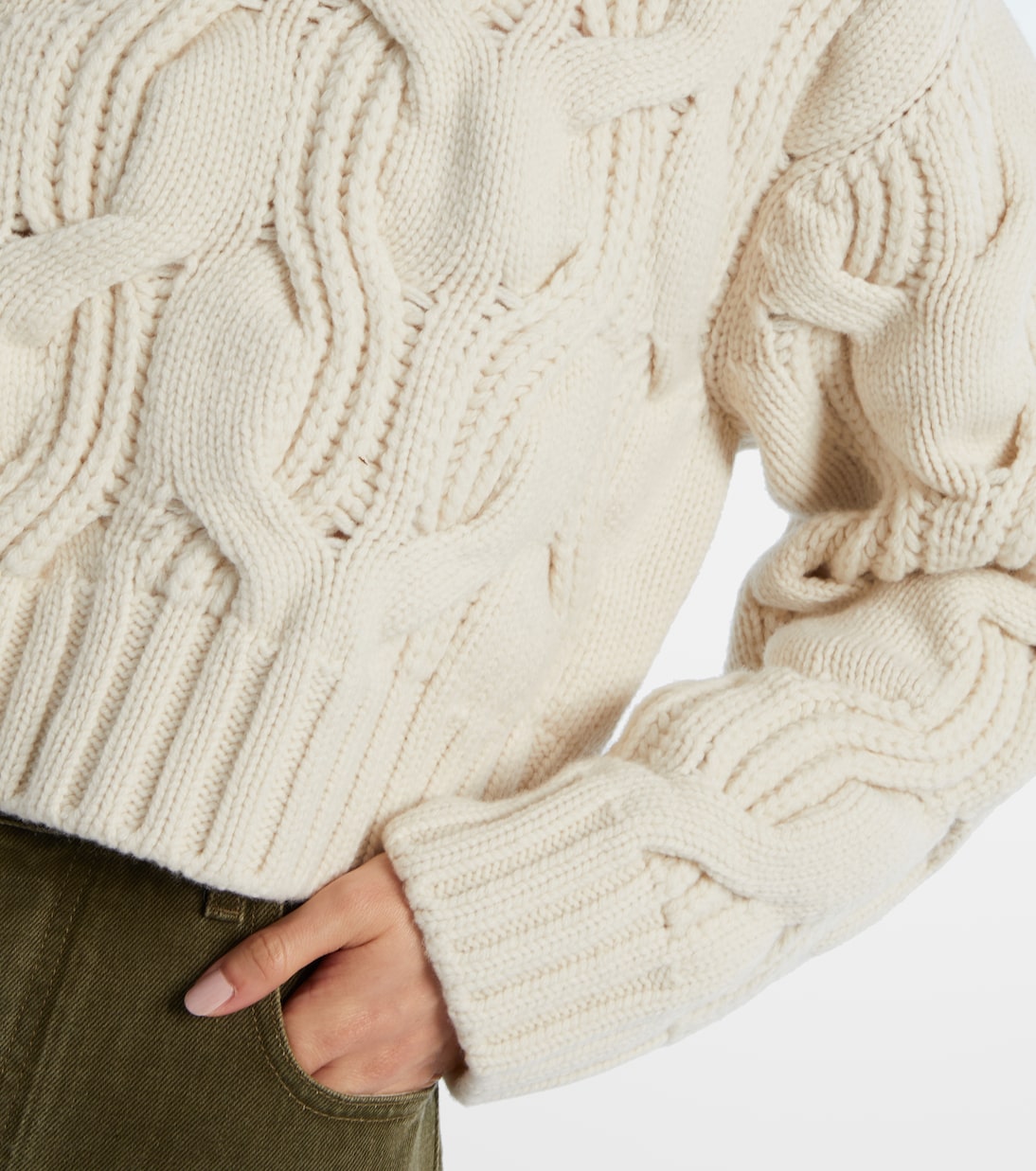 Oversized wool sweater | Bottega Veneta