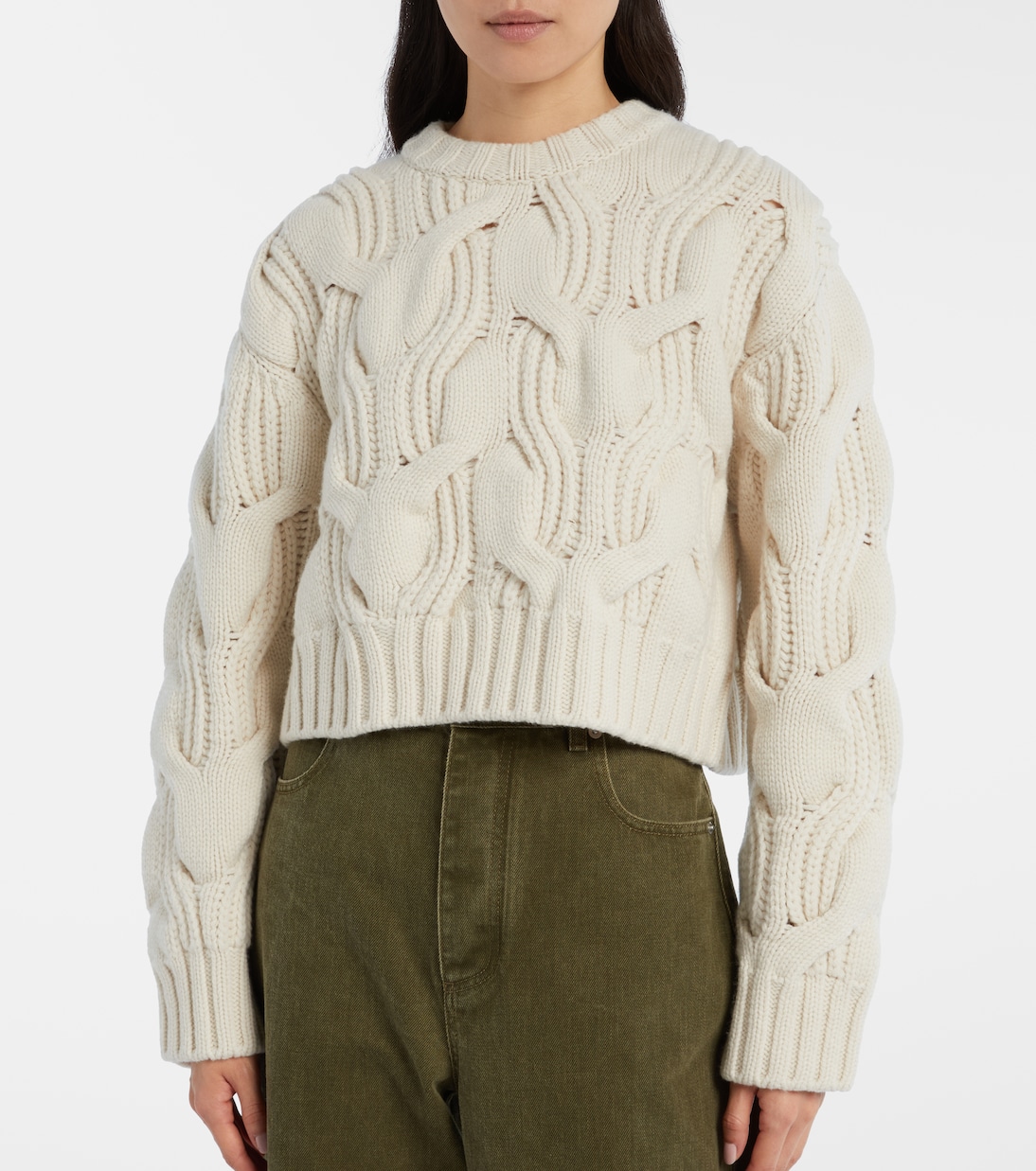 Oversized wool sweater | Bottega Veneta