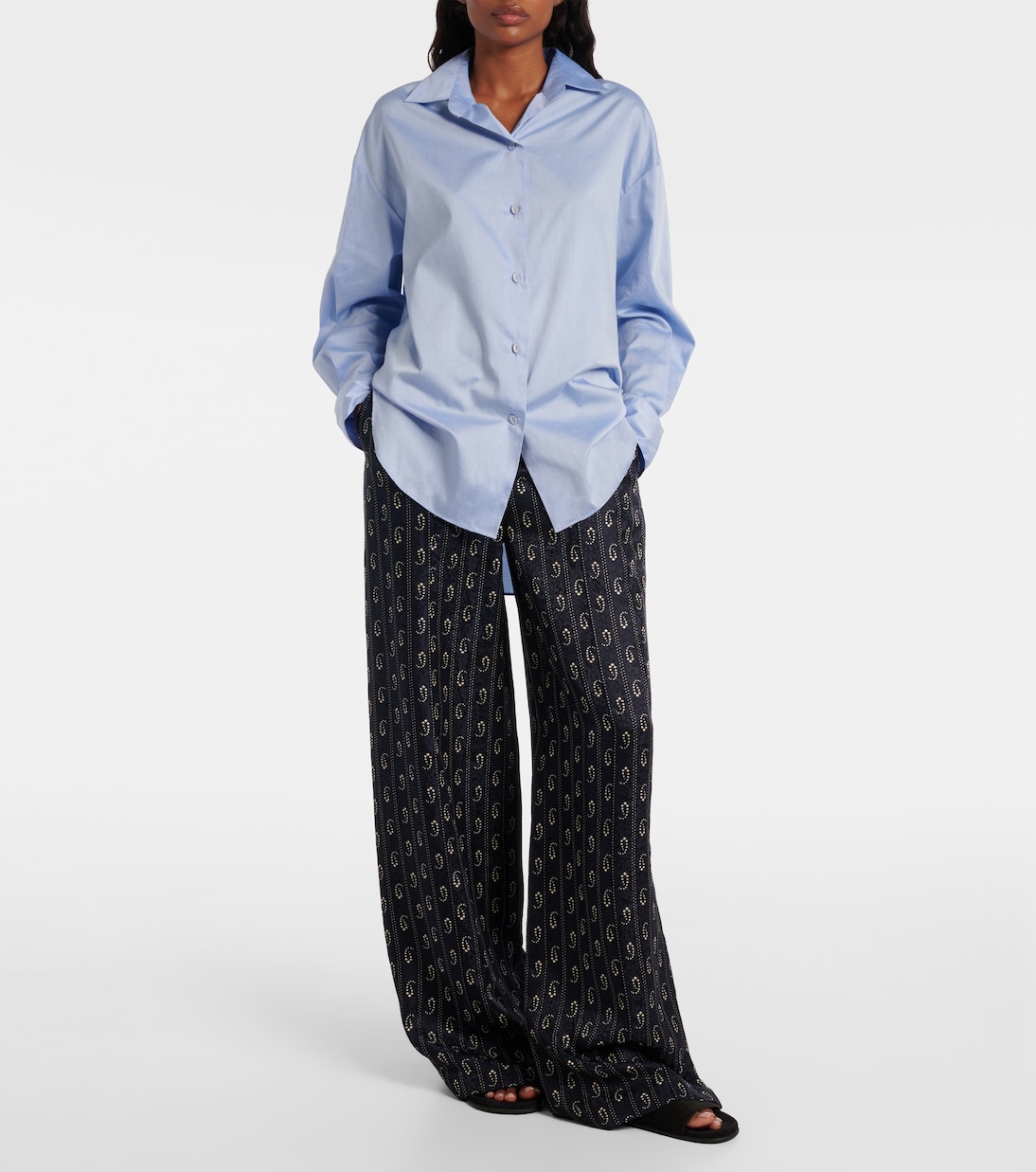Weite Hose aus Jacquard | Tory Burch