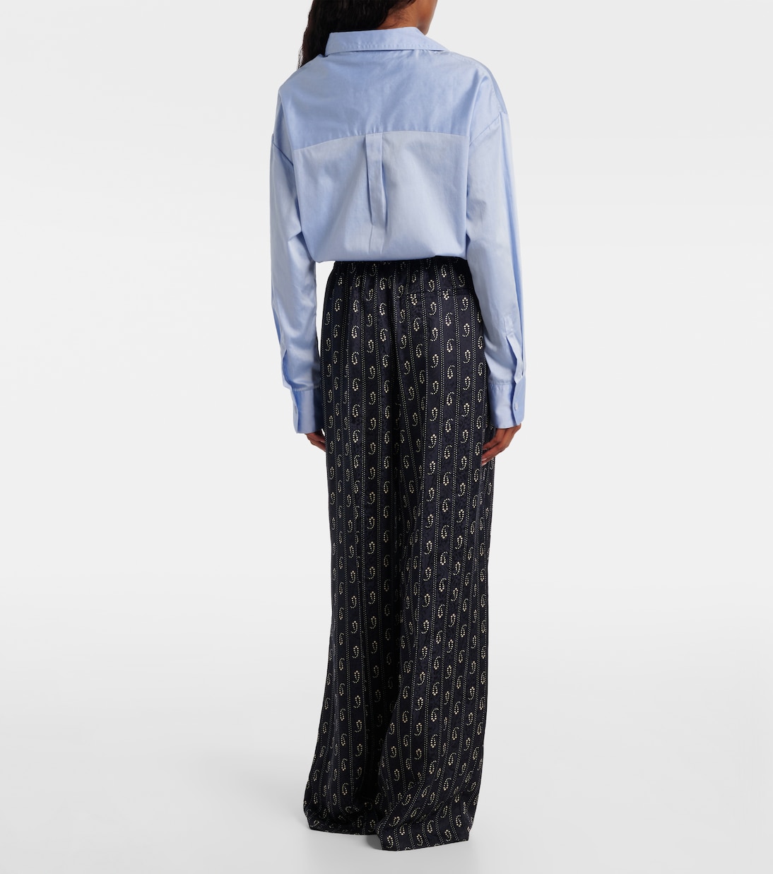 Weite Hose aus Jacquard | Tory Burch