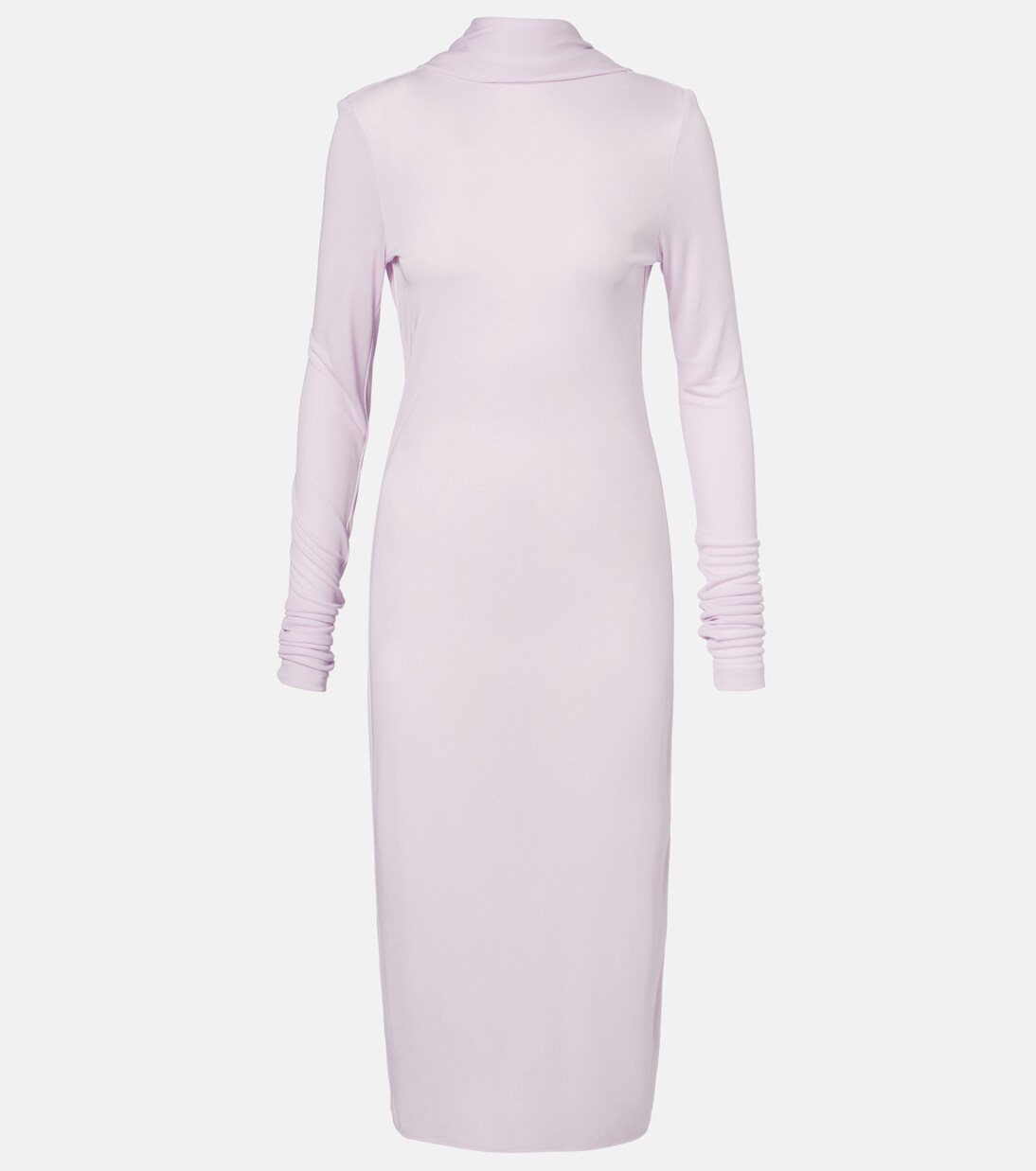 Draped jersey midi dress | Toteme