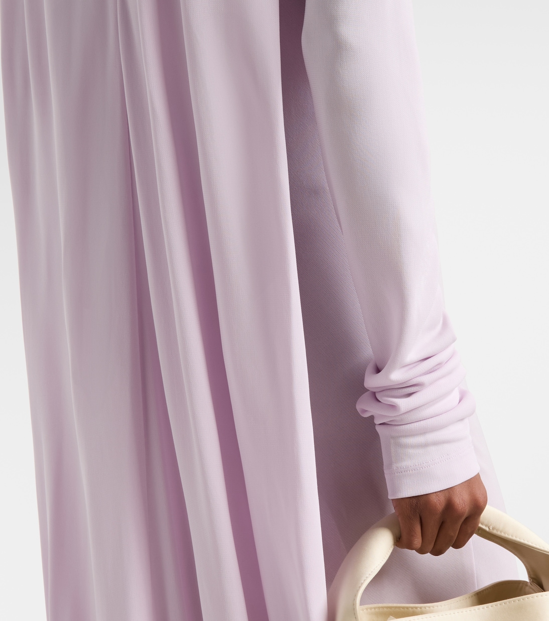 Draped jersey midi dress | Toteme