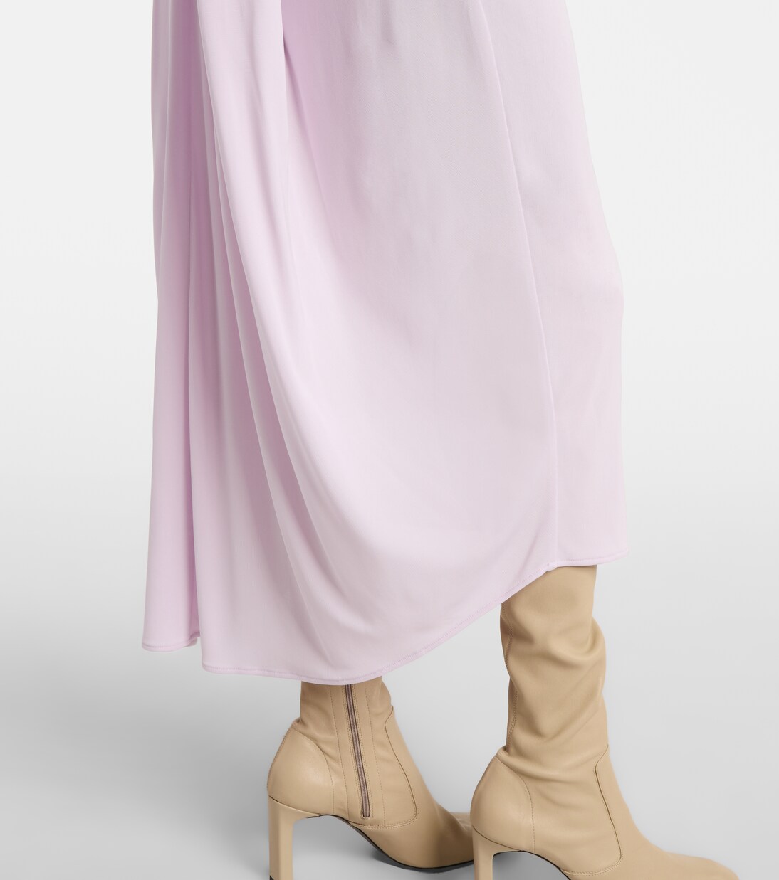 Draped jersey midi dress | Toteme