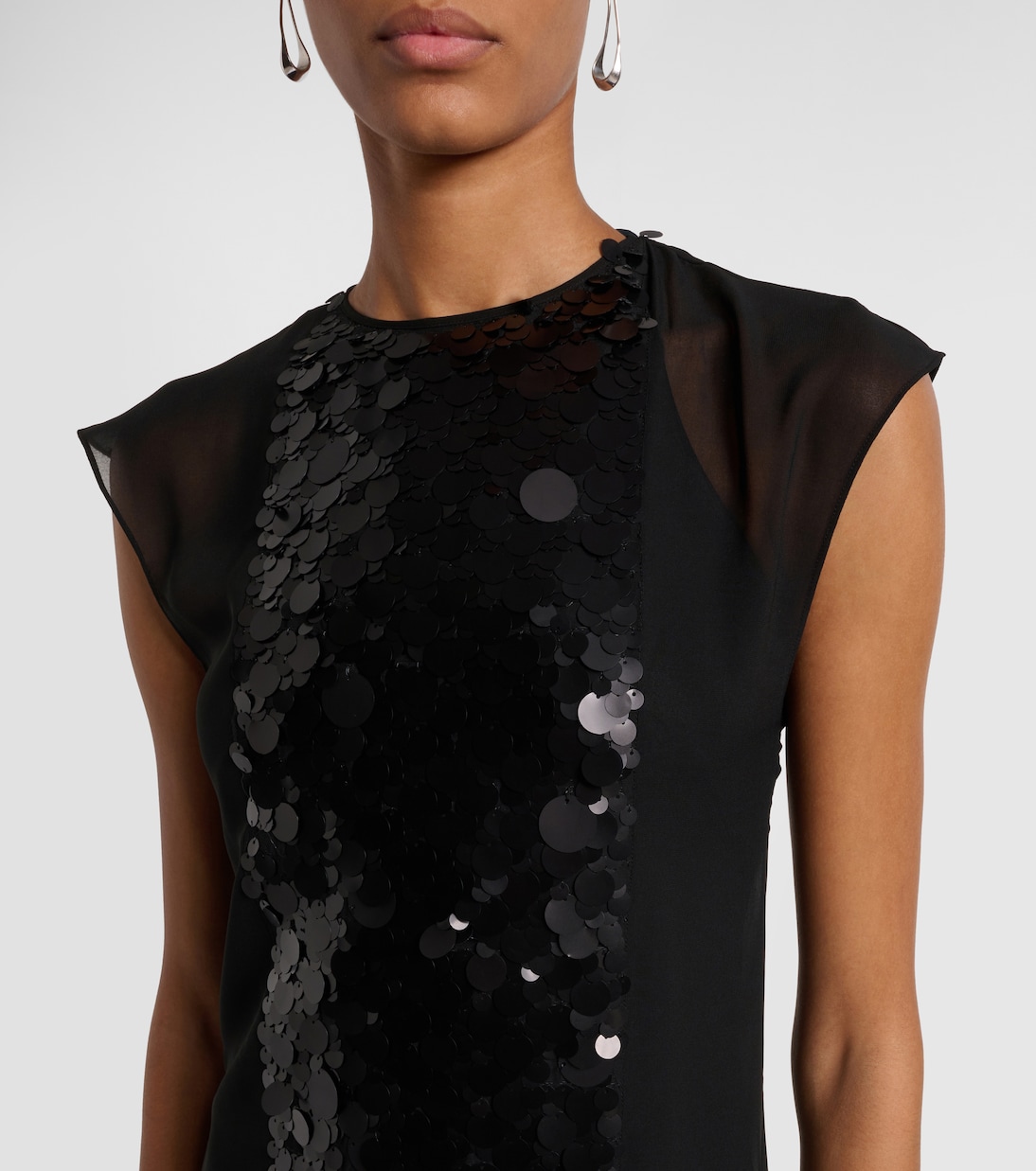 Robe midi Boulle à sequins | Joseph