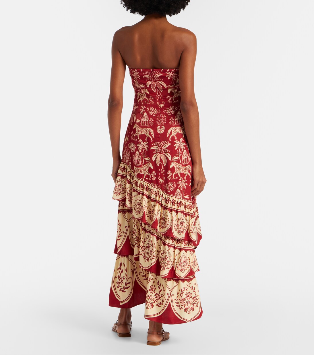 Haras printed tiered maxi dress | Farm Rio
