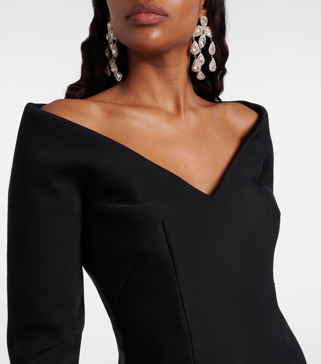 Body aus einem Wollgemisch | Mugler