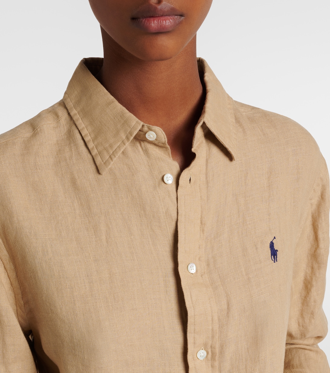 Camisa de lino con logo | Polo Ralph Lauren