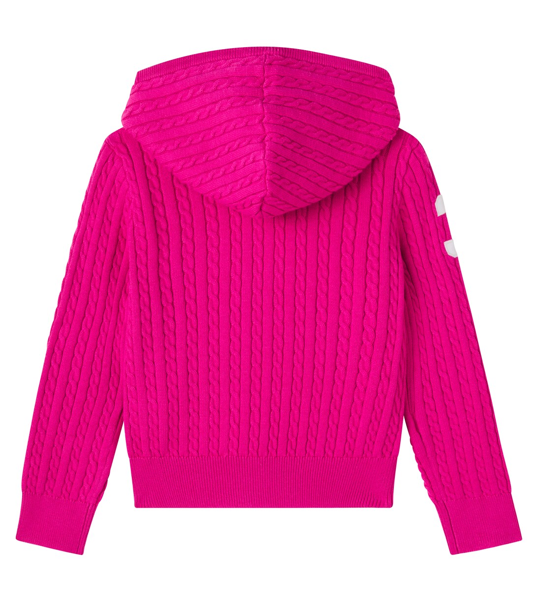 Cable-knit cotton hoodie | Polo Ralph Lauren Kids