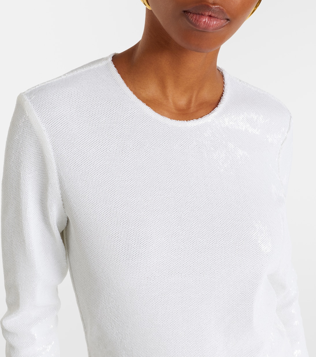 Top mit Pailletten | Toteme