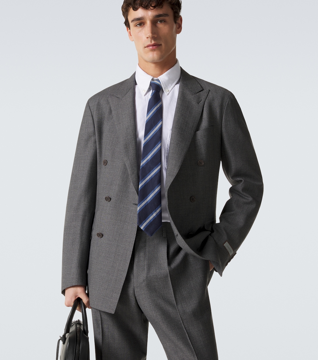 Krawatte aus Wolle und Seide | Canali