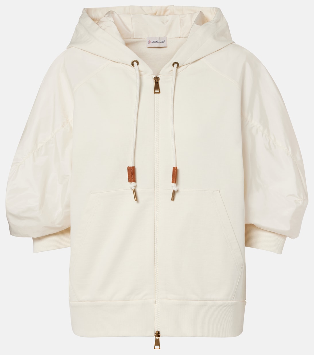 Cotton jersey hoodie | Moncler