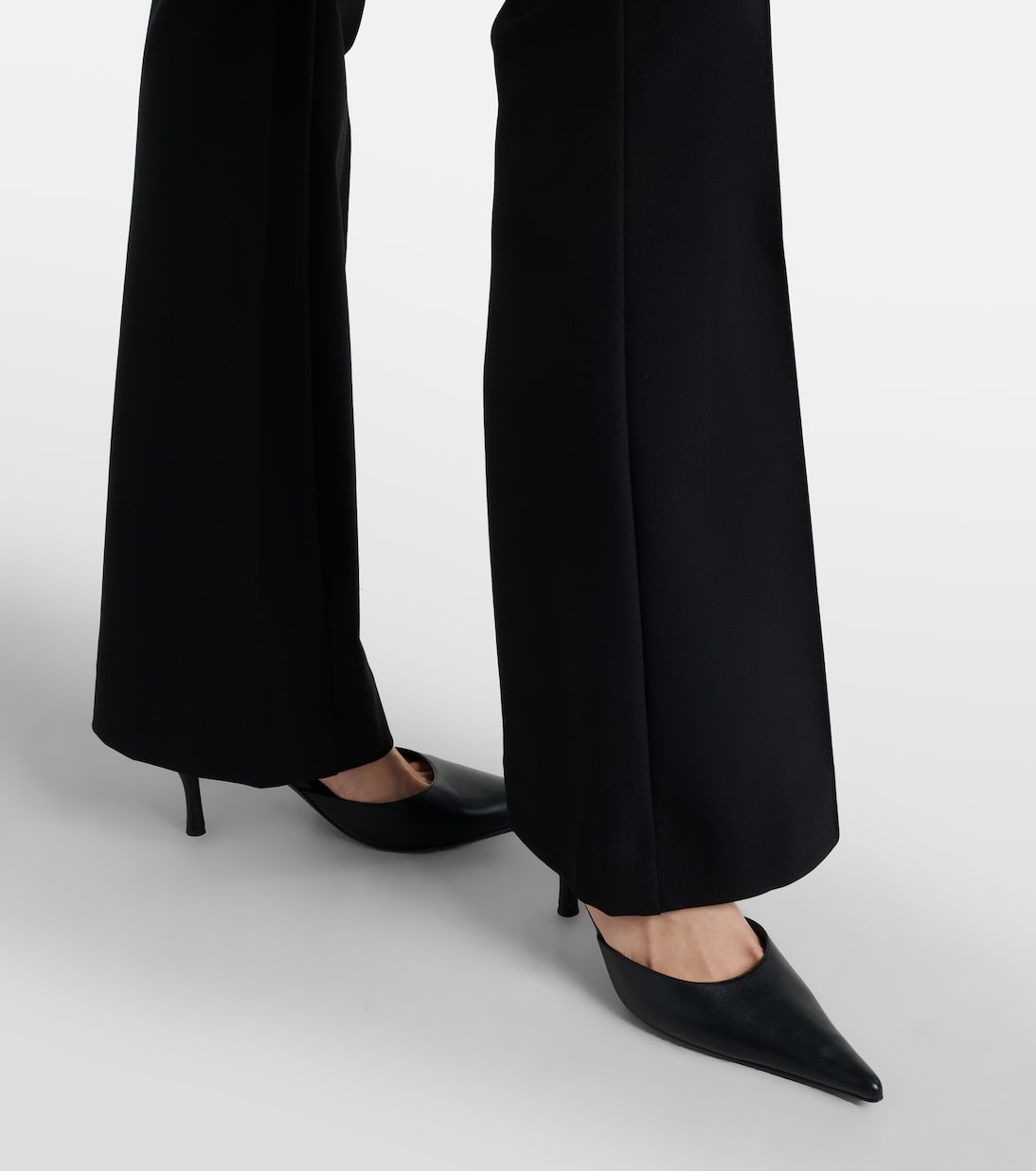Hibiscus high-rise flared pants | Veronica Beard