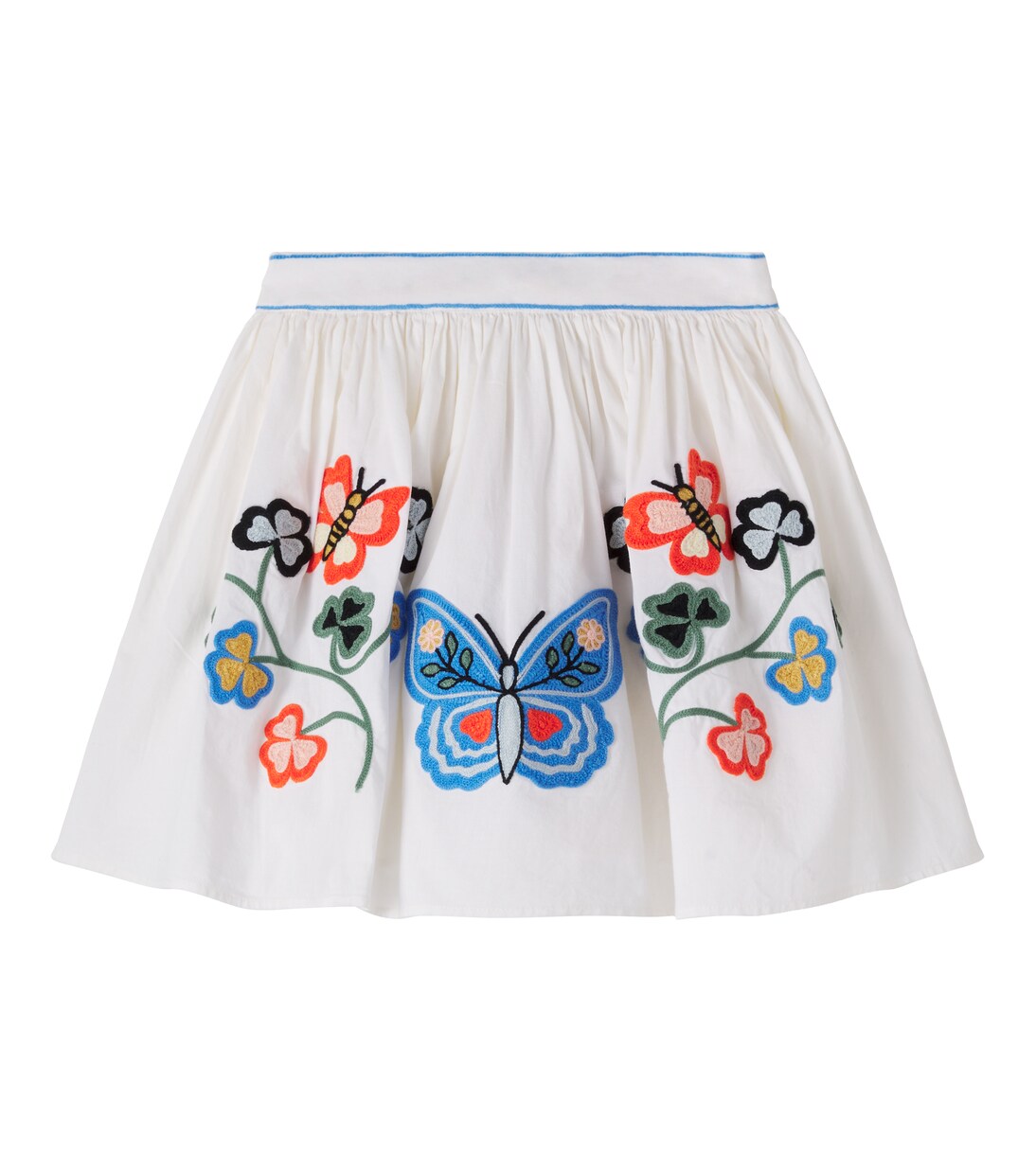 Bonnie embroidered cotton skirt | Molo