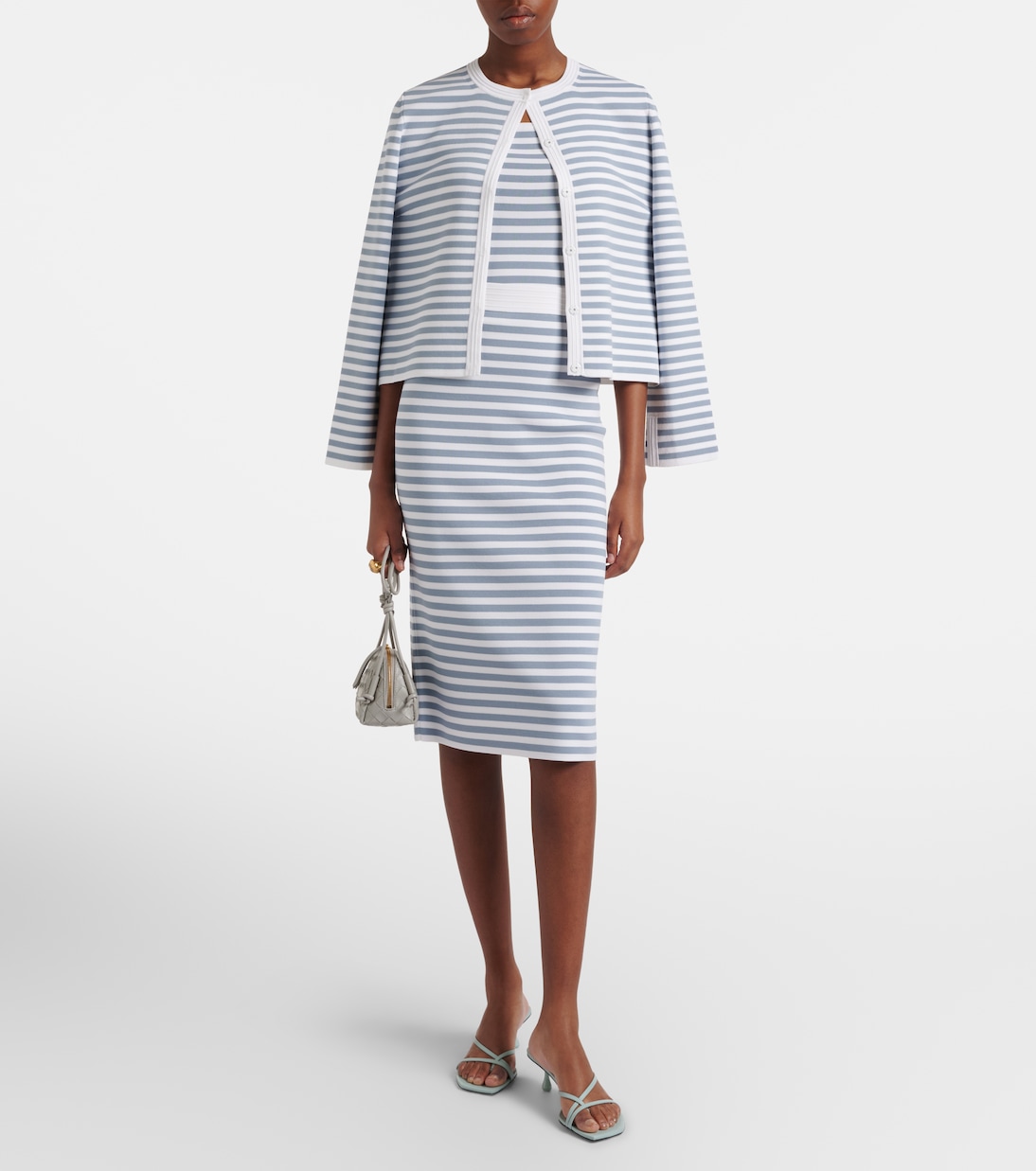 Gennaio striped midi skirt | Max Mara