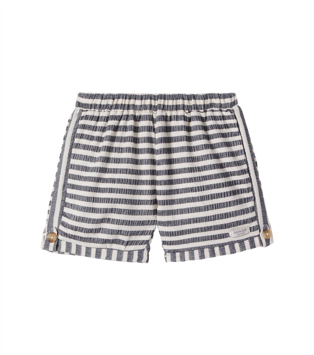 Kaatio striped cotton-blend shorts | Donsje