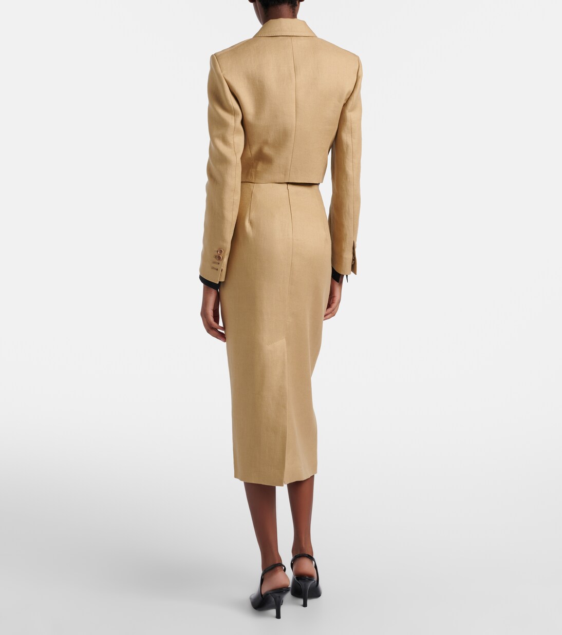 Veranda linen pencil skirt | Max Mara