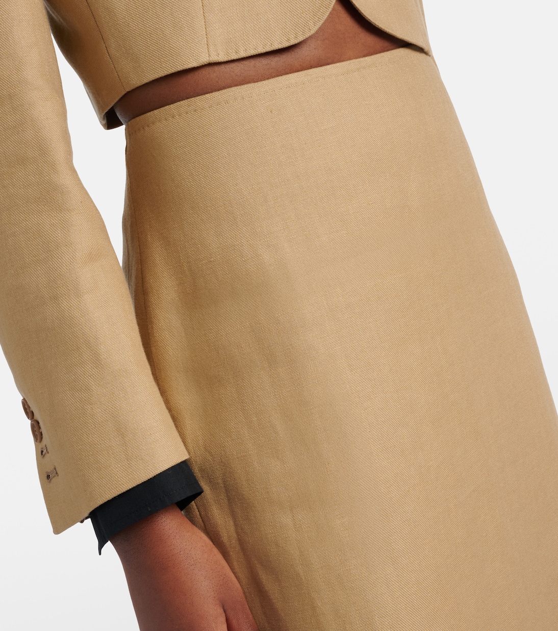Veranda linen pencil skirt | Max Mara
