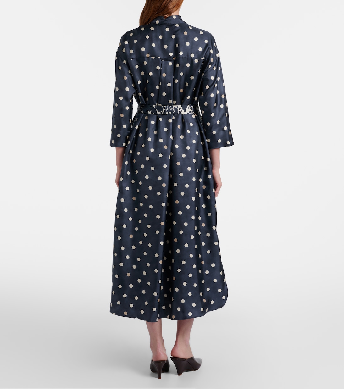 Hemdblusenkleid Leva aus Seiden-Twill | 'S Max Mara