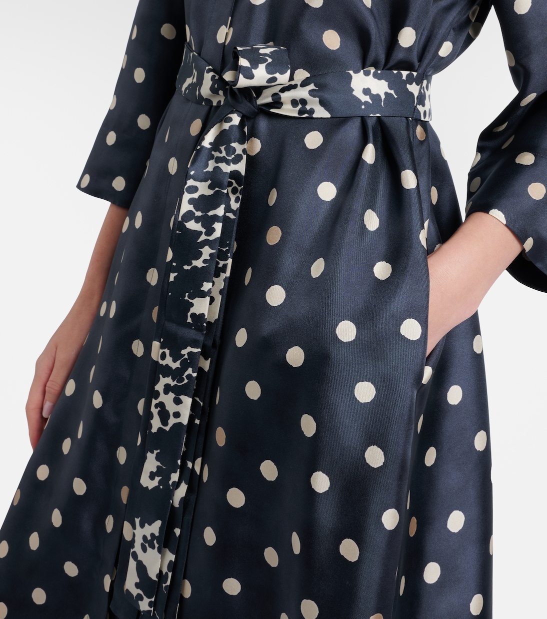 Hemdblusenkleid Leva aus Seiden-Twill | 'S Max Mara