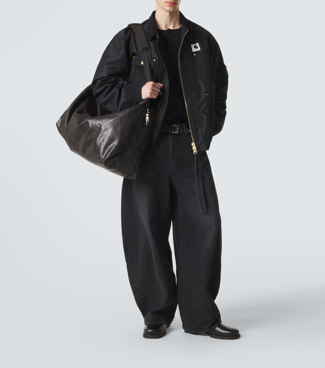 x Carhartt corduroy-trimmed blouson jacket | Sacai