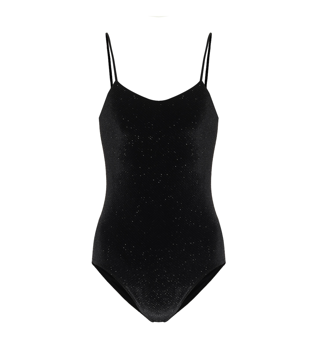 Body in velluto con glitter | Alexandre Vauthier