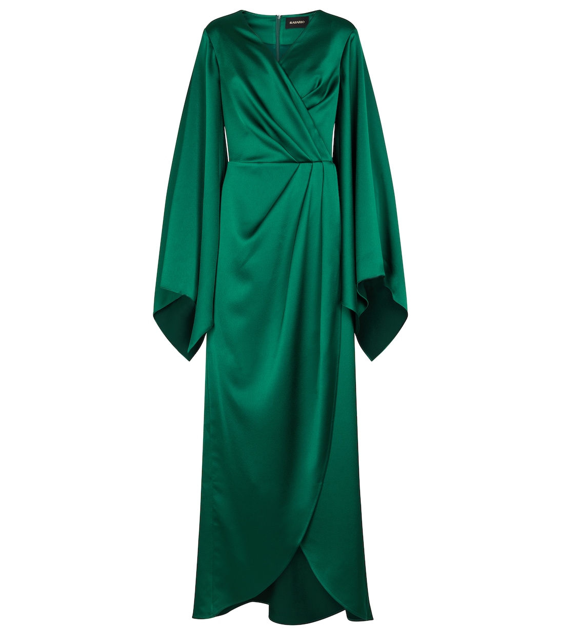 Stretch-satin gown | Rasario
