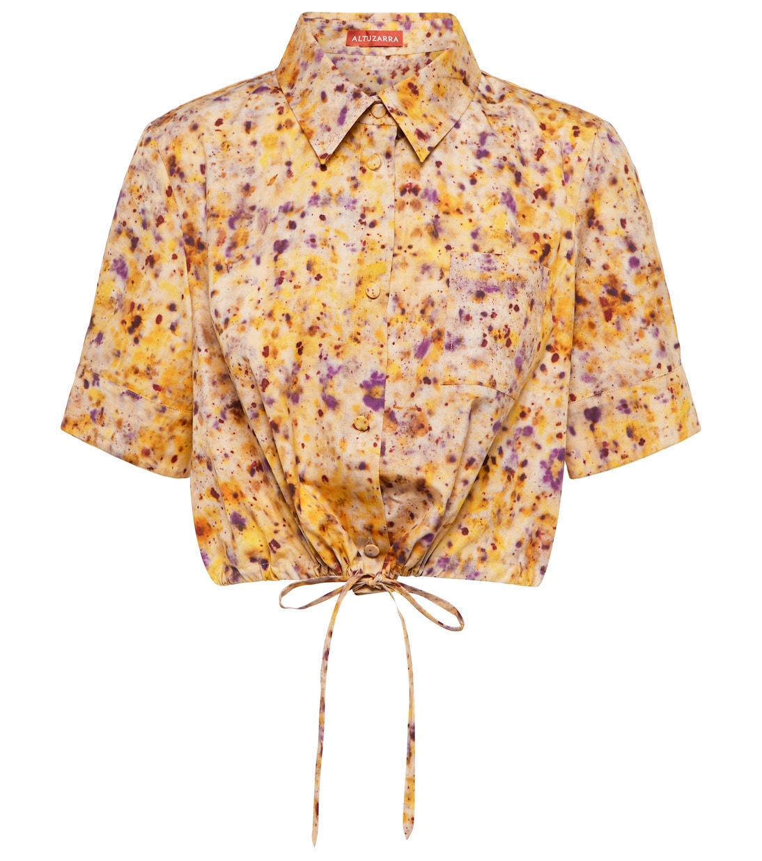 Top Ben en mezcla de algodón floral | Altuzarra