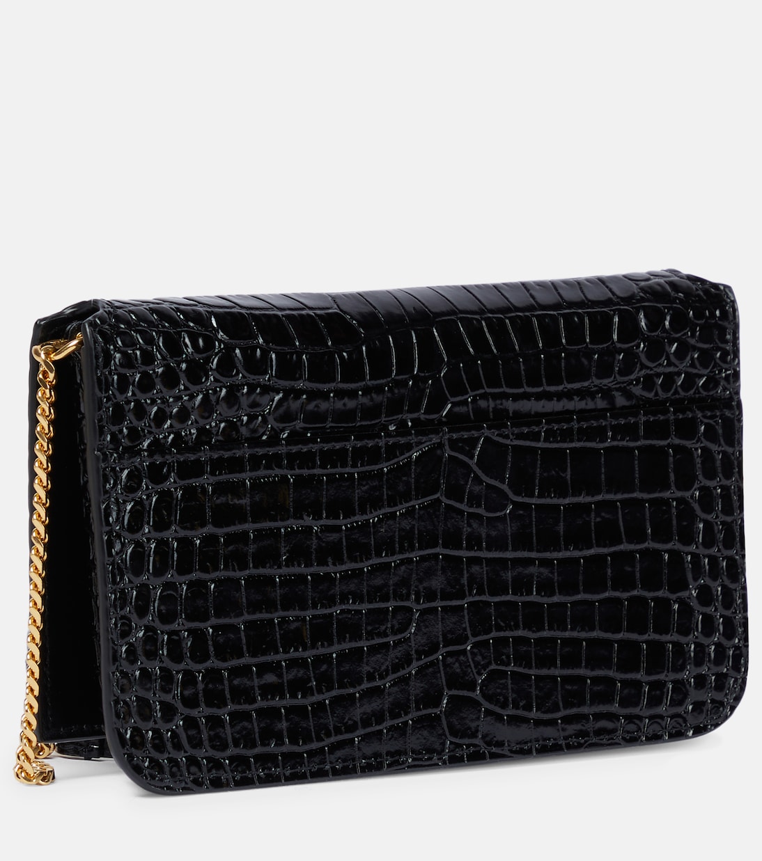 Cassandre leather phone pouch | Saint Laurent