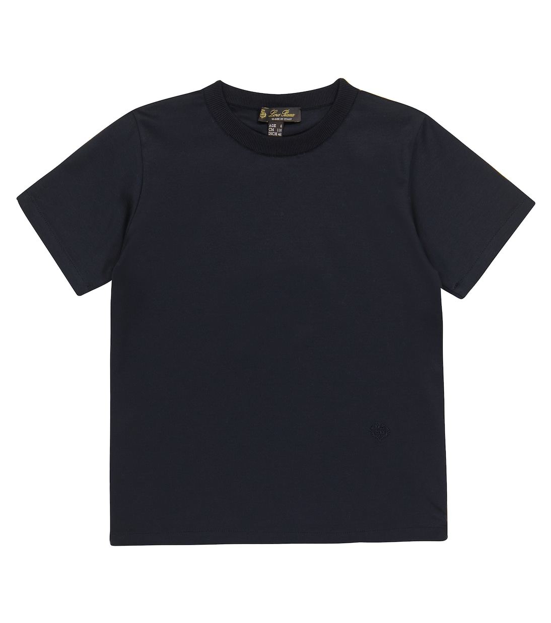 Camiseta en punto fino de algodón | Loro Piana Kids