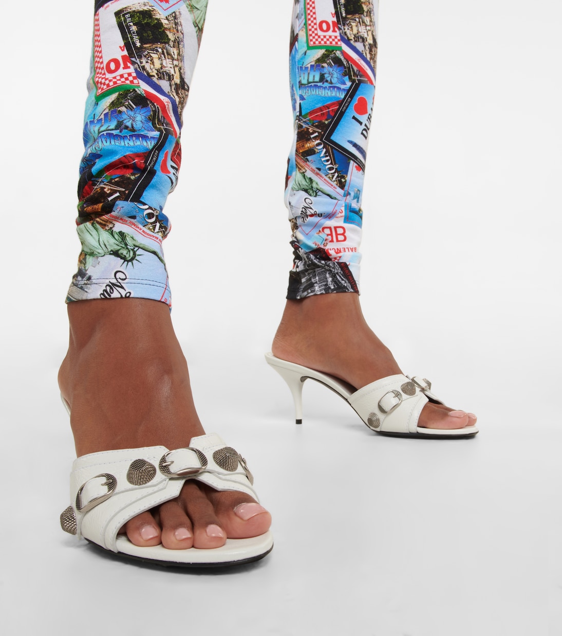 Cagole leather mules | Balenciaga