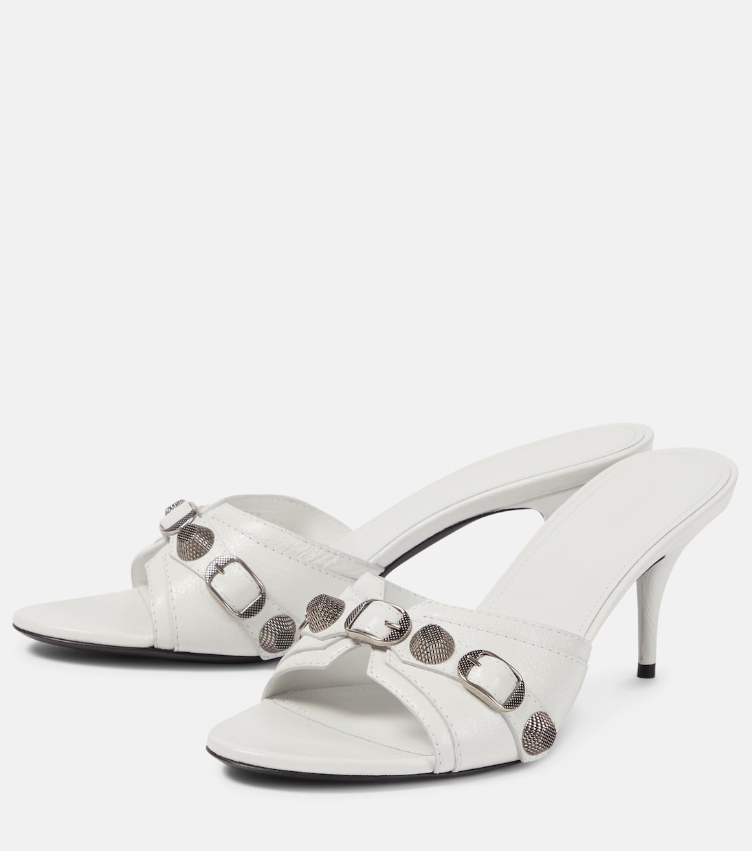 Cagole leather mules | Balenciaga