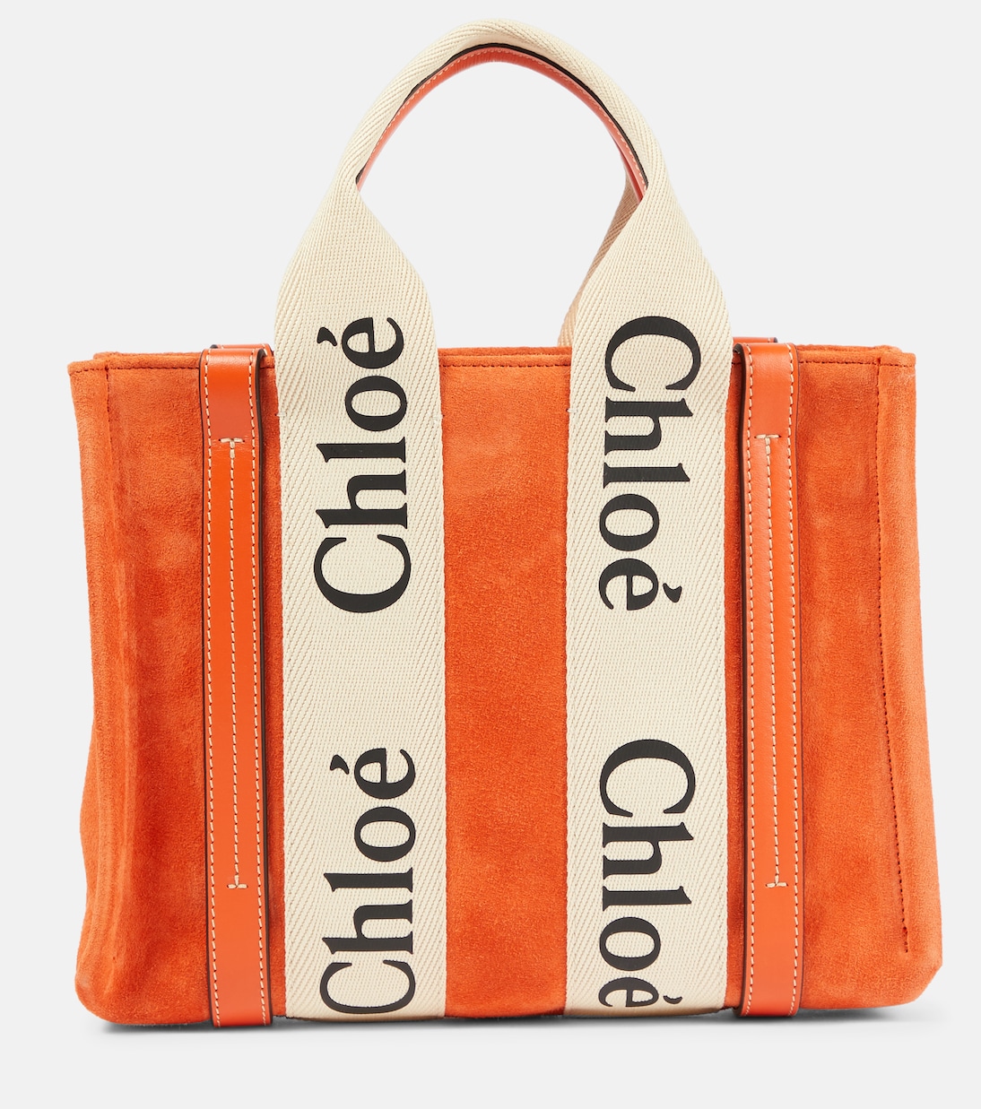 Borsa Woody Large in suede | Chloé