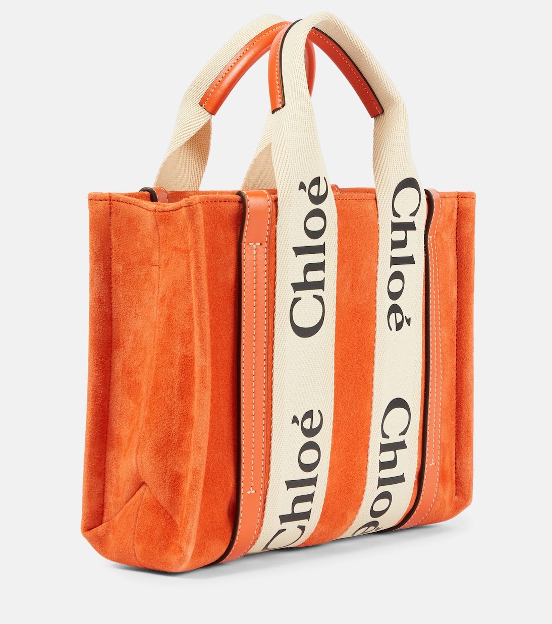 Borsa Woody Large in suede | Chloé