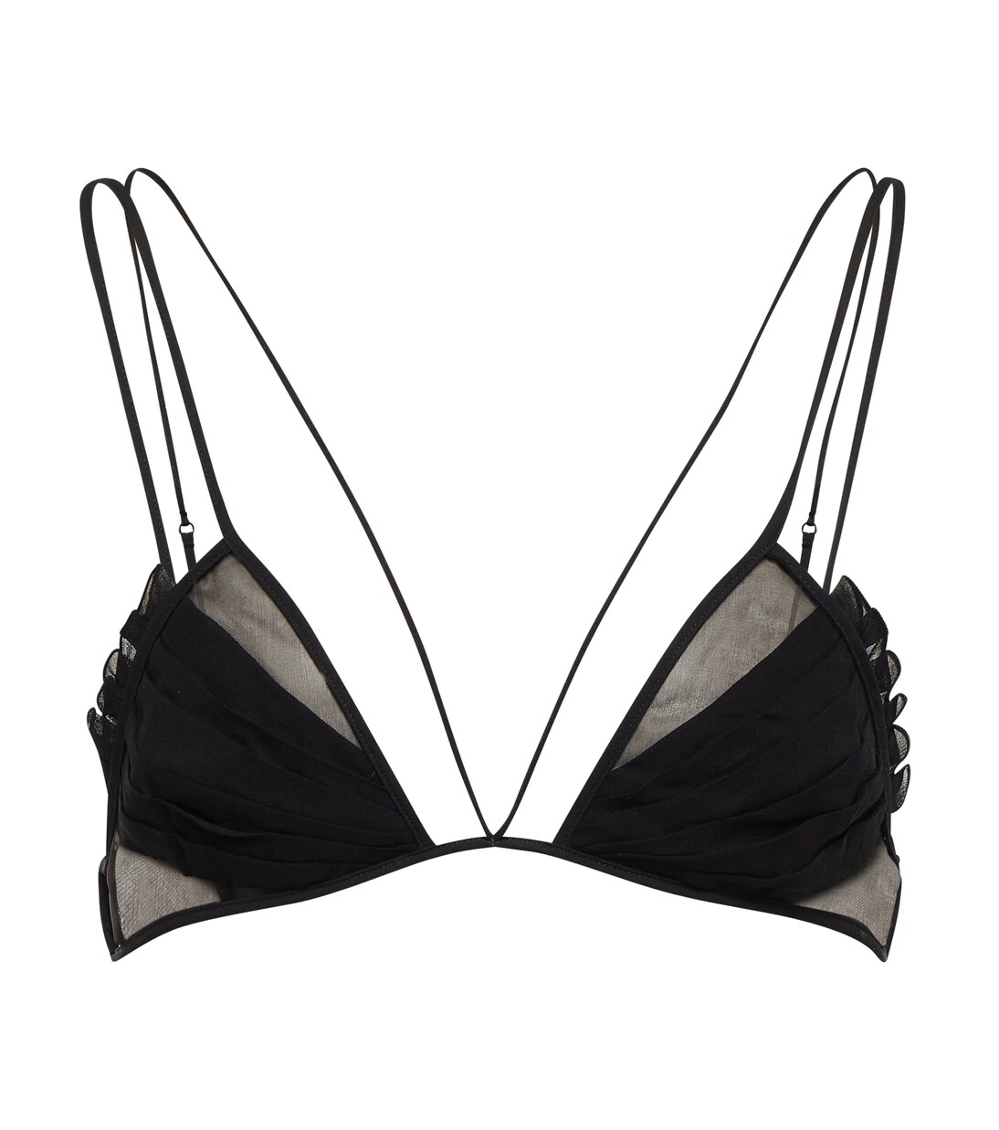 Top de seda semitransparente | Nensi Dojaka