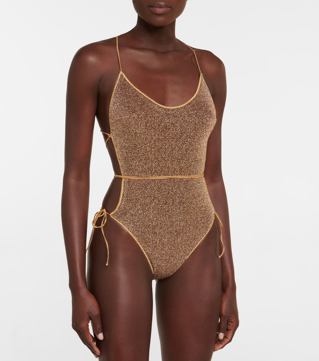 Lumière self-tie swimsuit | Oséree