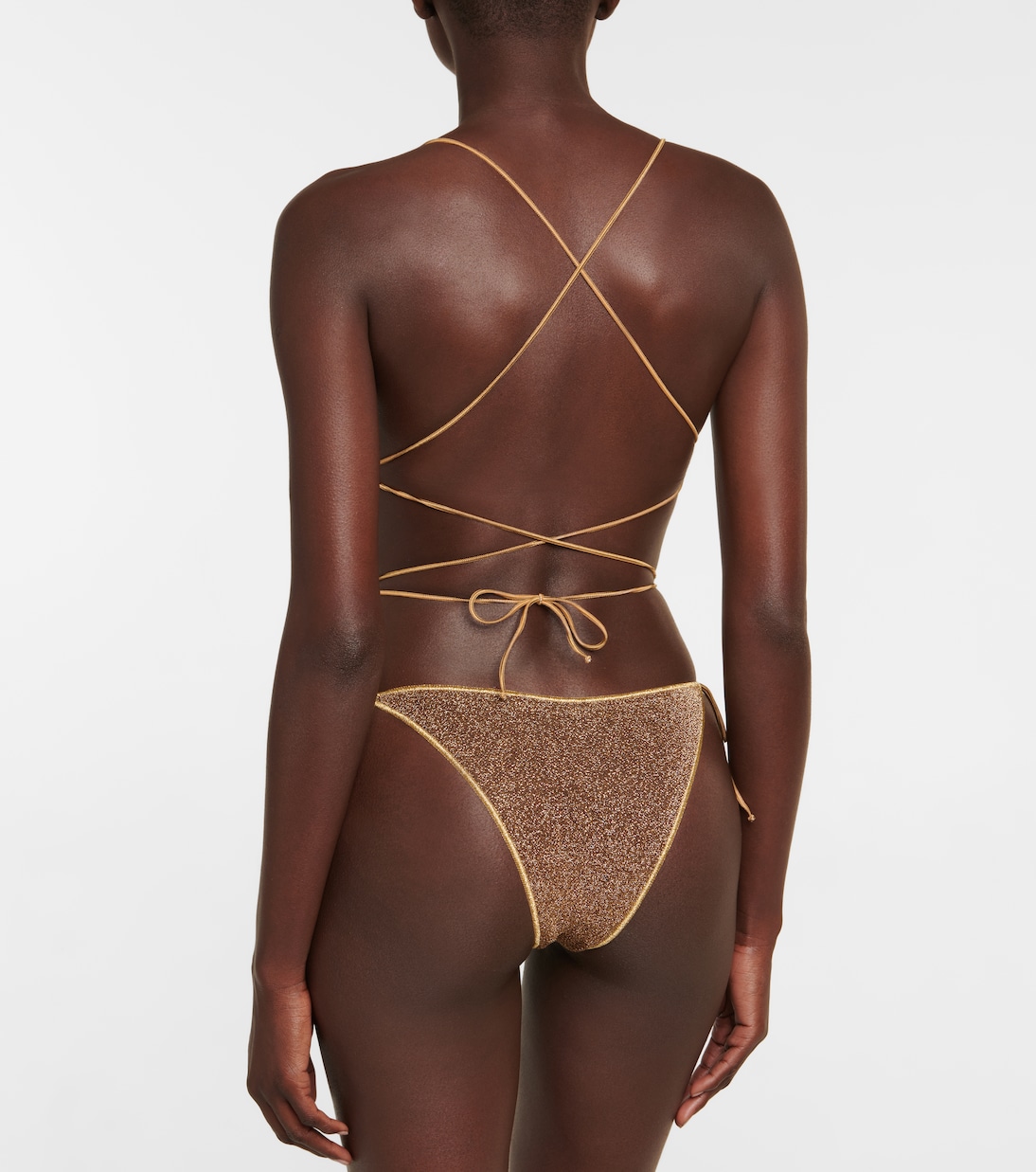 Lumière self-tie swimsuit | Oséree