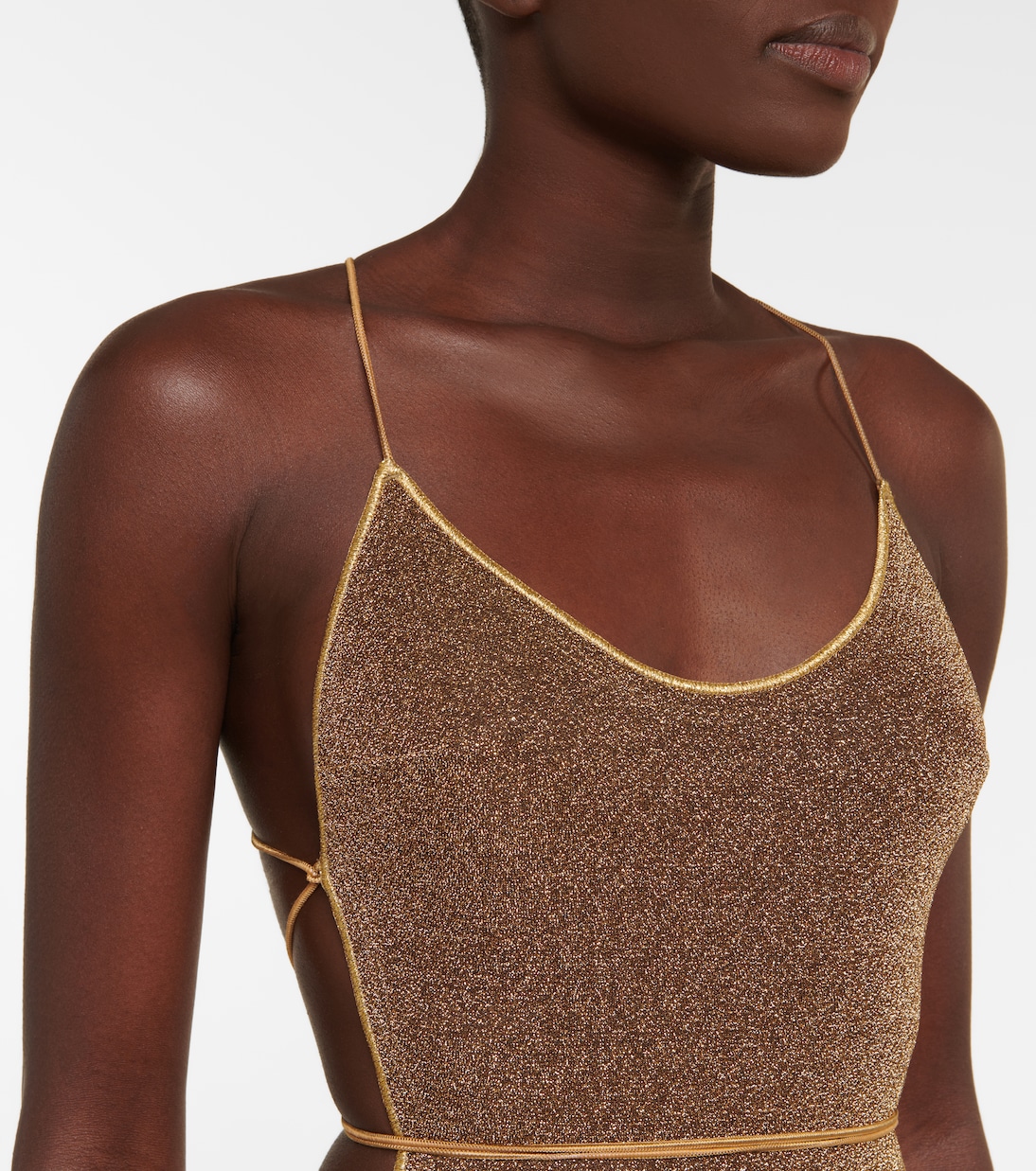 Lumière self-tie swimsuit | Oséree