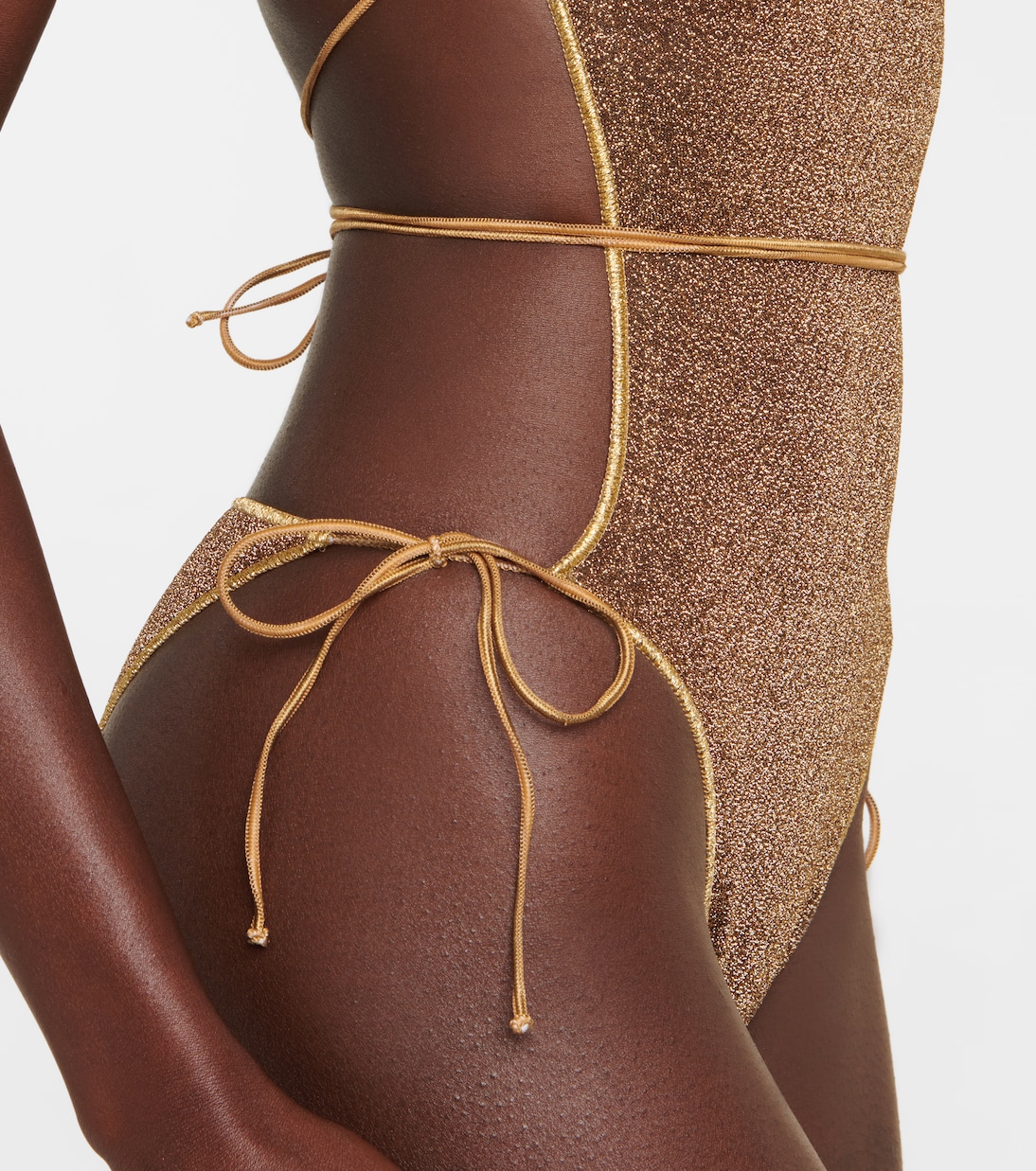 Lumière self-tie swimsuit | Oséree