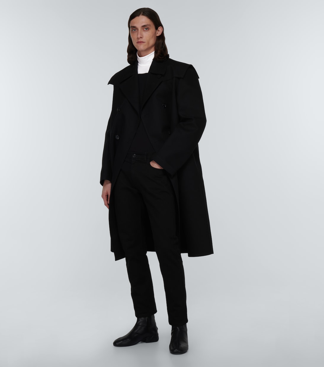 Turtleneck jersey sweater | Raf Simons