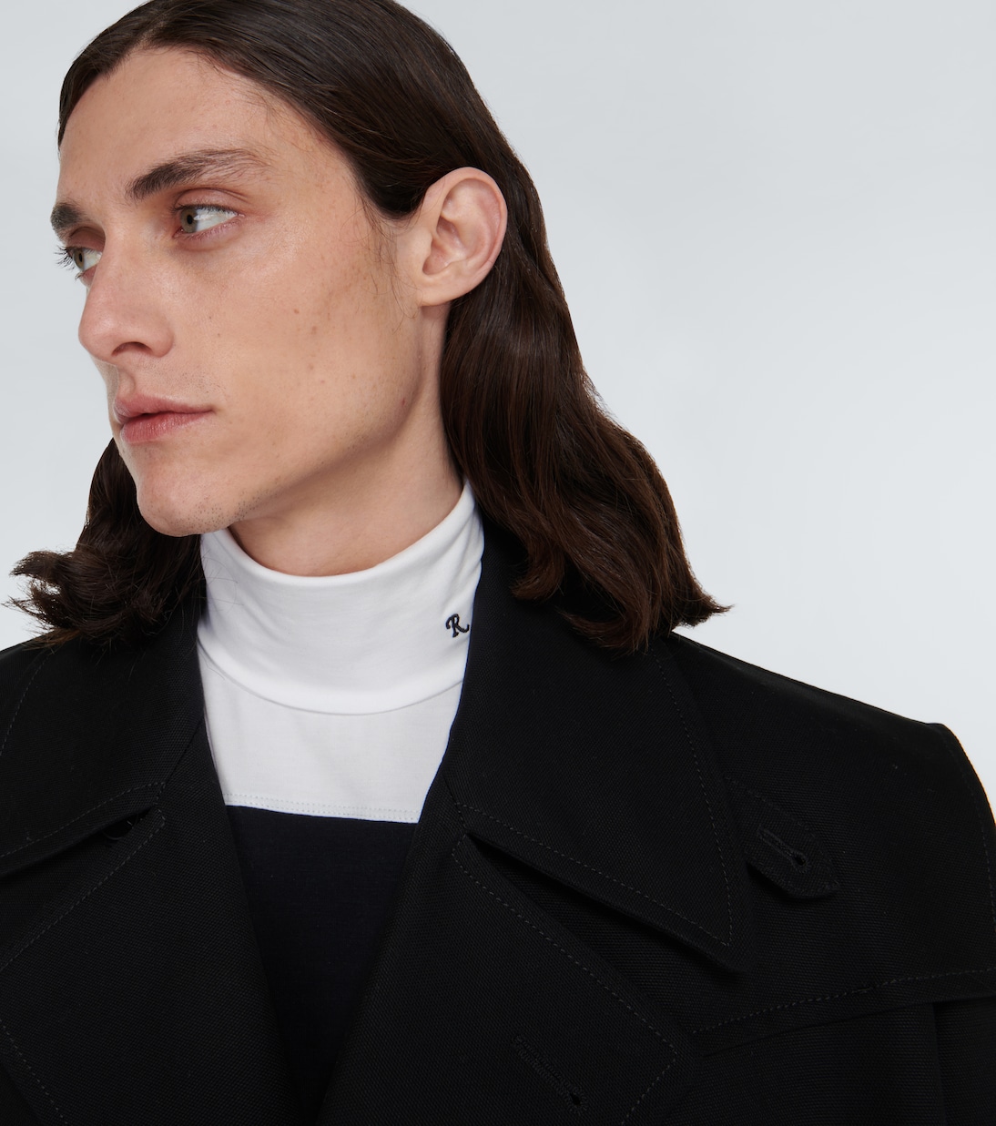 Turtleneck jersey sweater | Raf Simons