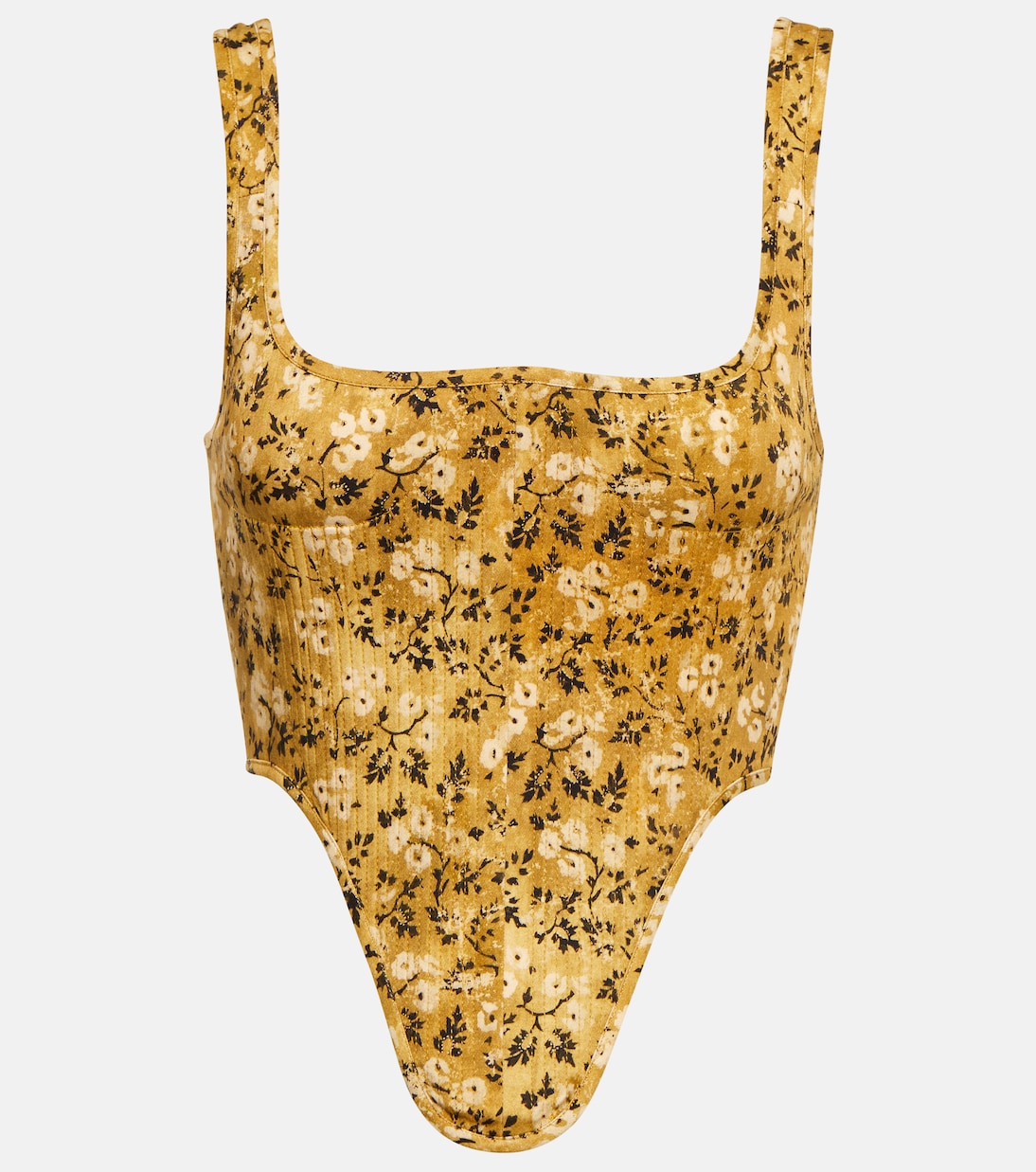 Top a corsetto con stampa | KNWLS