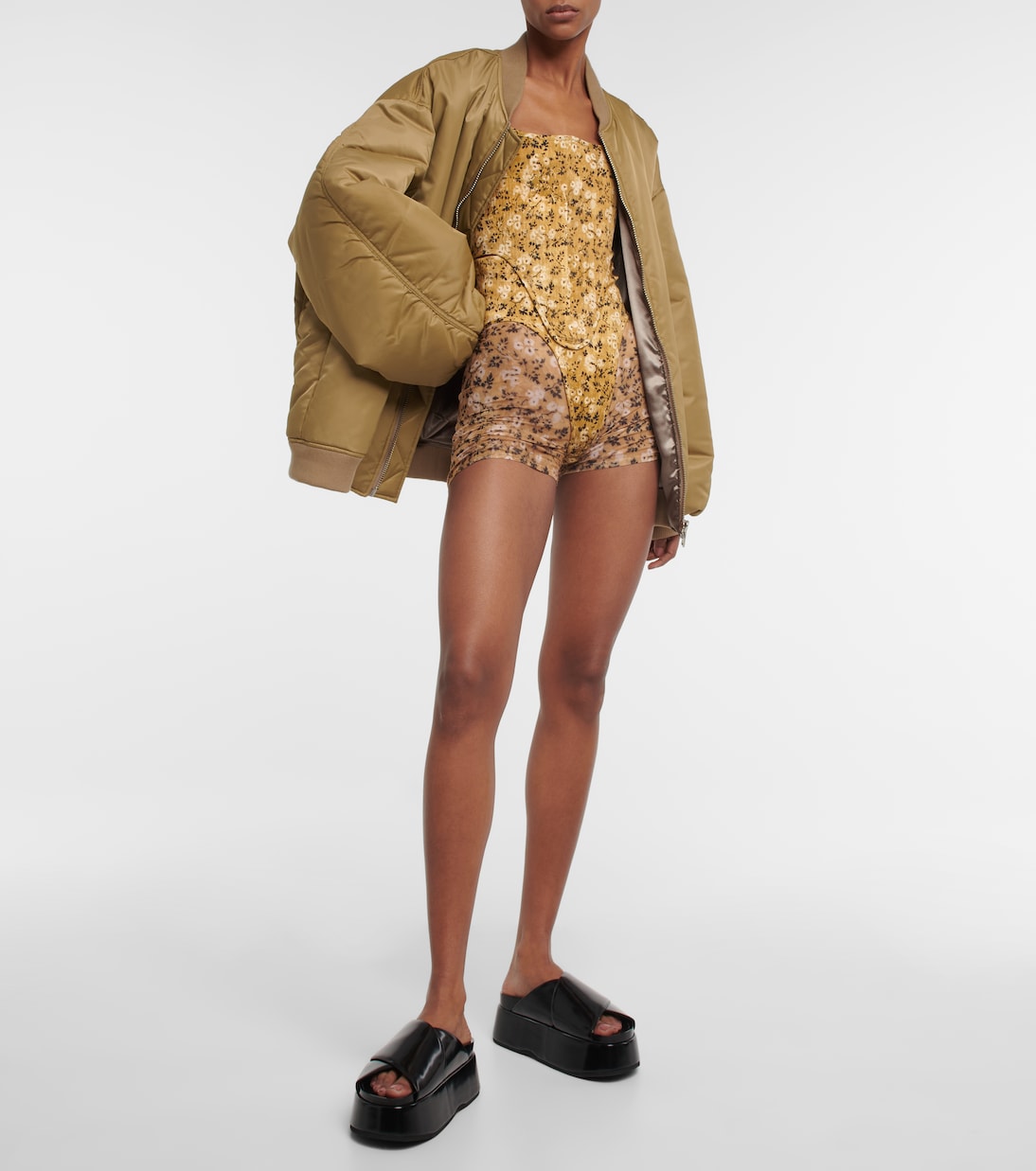 Top a corsetto con stampa | KNWLS