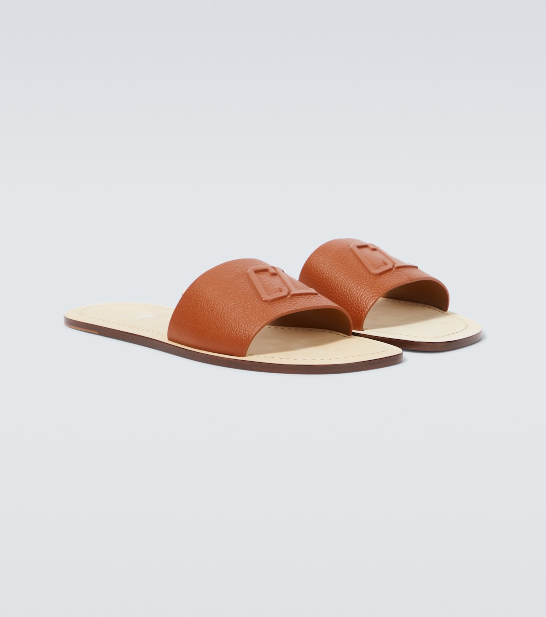 Varsicool leather slides | Christian Louboutin