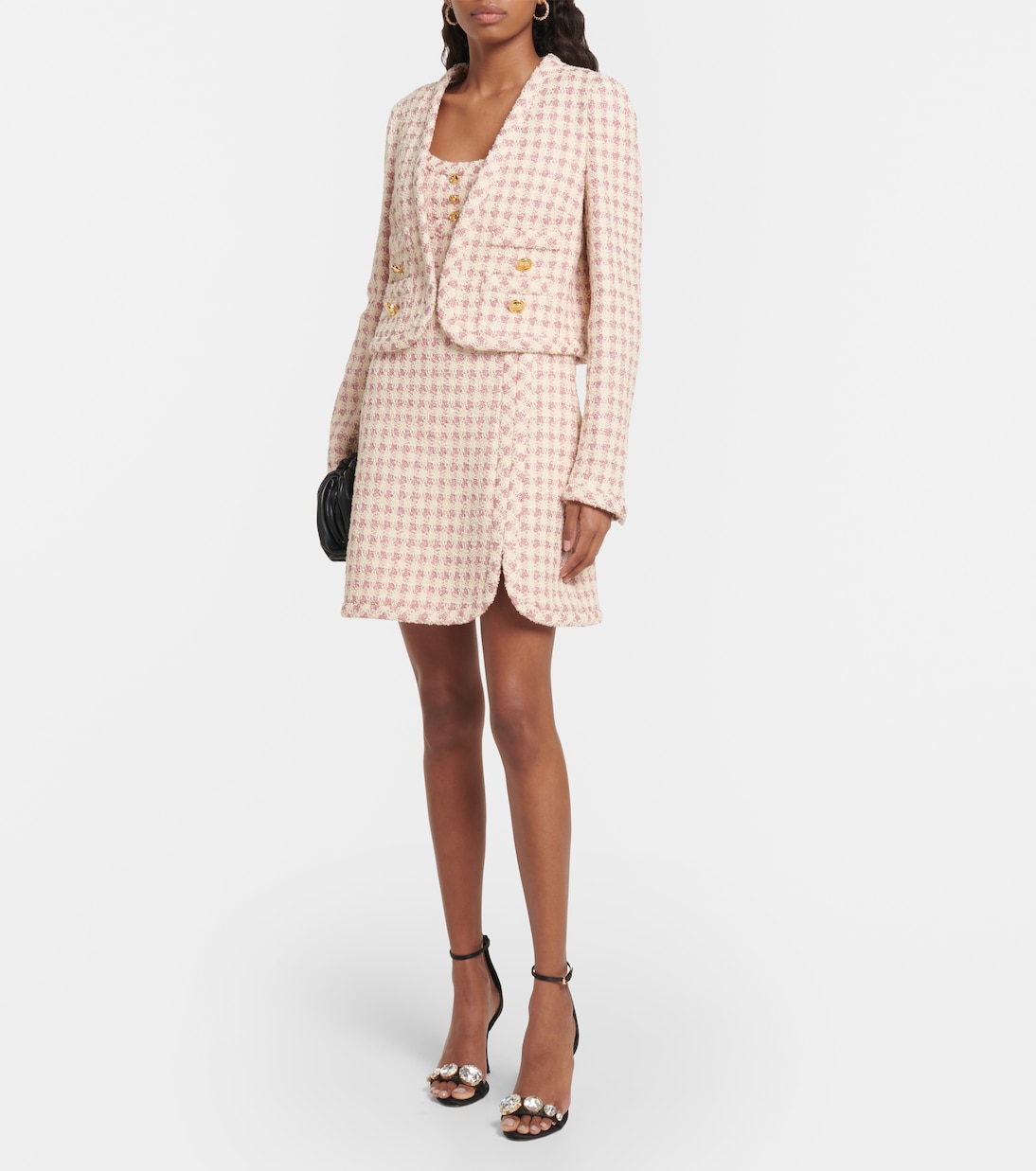 Cotton-blend tweed jacket | Giambattista Valli