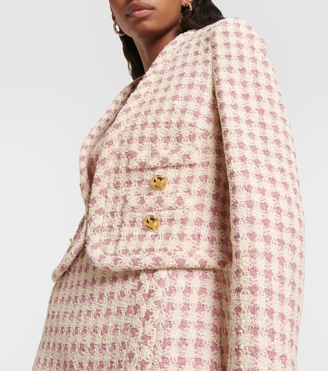 Cotton-blend tweed jacket | Giambattista Valli
