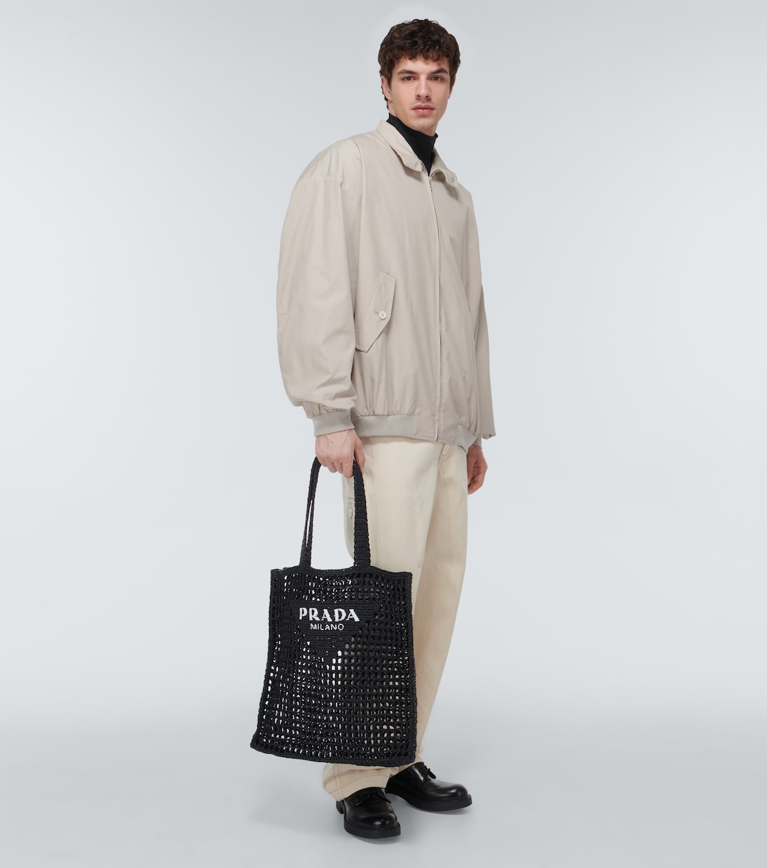 Tote aus Häkelstrick | Prada