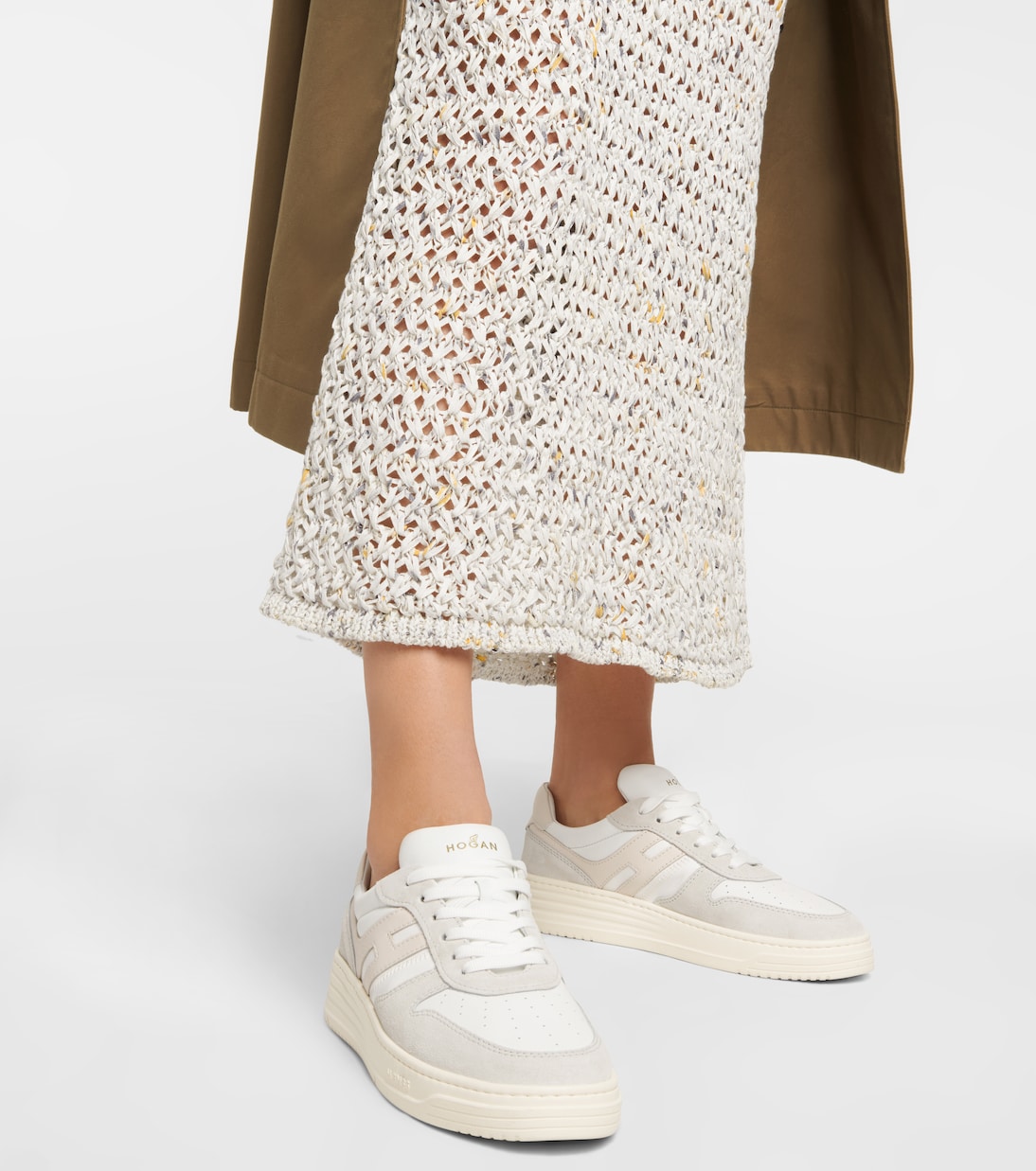 Baskets H630 en cuir | Hogan