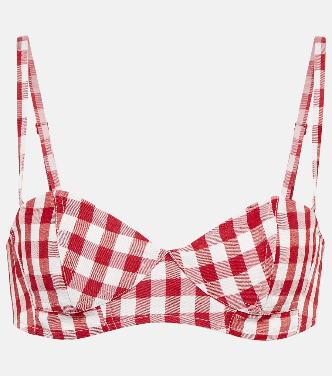 Linen-blend bra top | Acne Studios